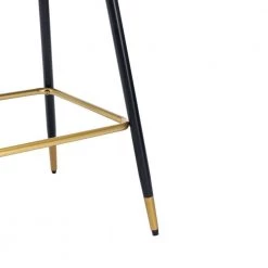 26.34 in. Pink Backless Bar Stools with Velvet Seat (Set of 1) by ATHMILE -ATHMILE Sales Store pink athmile bar stools gz b2w20221734 76 1000