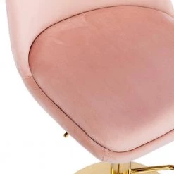 40.94 in. Low Back Pink Metal Frame Adjustable Cushioned Bar Stool with Toweling fabric Seat (Set of 1) by ATHMILE 13 40.94 in. Low Back Pink Metal Frame Adjustable Cushioned Bar Stool with Toweling fabric Seat (Set of 1) by ATHMILE -ATHMILE Sales Store pink athmile bar stools gz w39538759 1f 1000