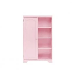 Pink Armoire for Bedroom 31.3 in. x 15.98 in. x 51.02 in. by ATHMILE
