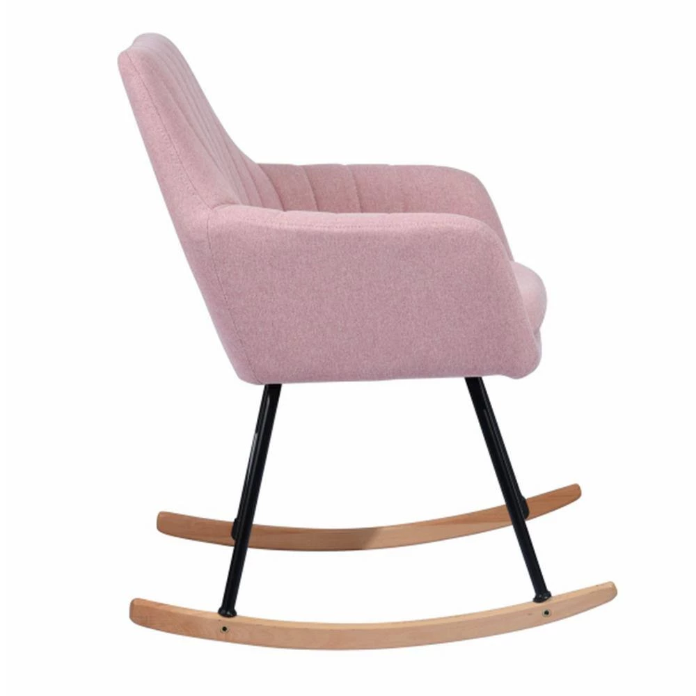Pink Rocking Chair (Set of 1) by ATHMILE 2 Pink Rocking Chair (Set of 1) by ATHMILE - Image 2