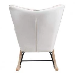 Pink Fabric Rocking Chair (Set of 1) by ATHMILE 13 Pink Fabric Rocking Chair (Set of 1) by ATHMILE -ATHMILE Sales Store pink athmile rockers gliders ottomans gz b2w20221219 44 1000