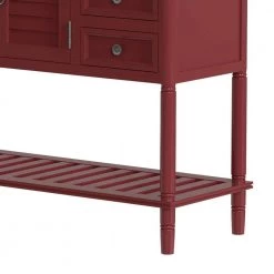 45.28 in. Red Standard Rectangle Wood Console Table by ATHMILE 12 45.28 in. Red Standard Rectangle Wood Console Table by ATHMILE -ATHMILE Sales Store red athmile console tables gzx b2w20221339 66 1000
