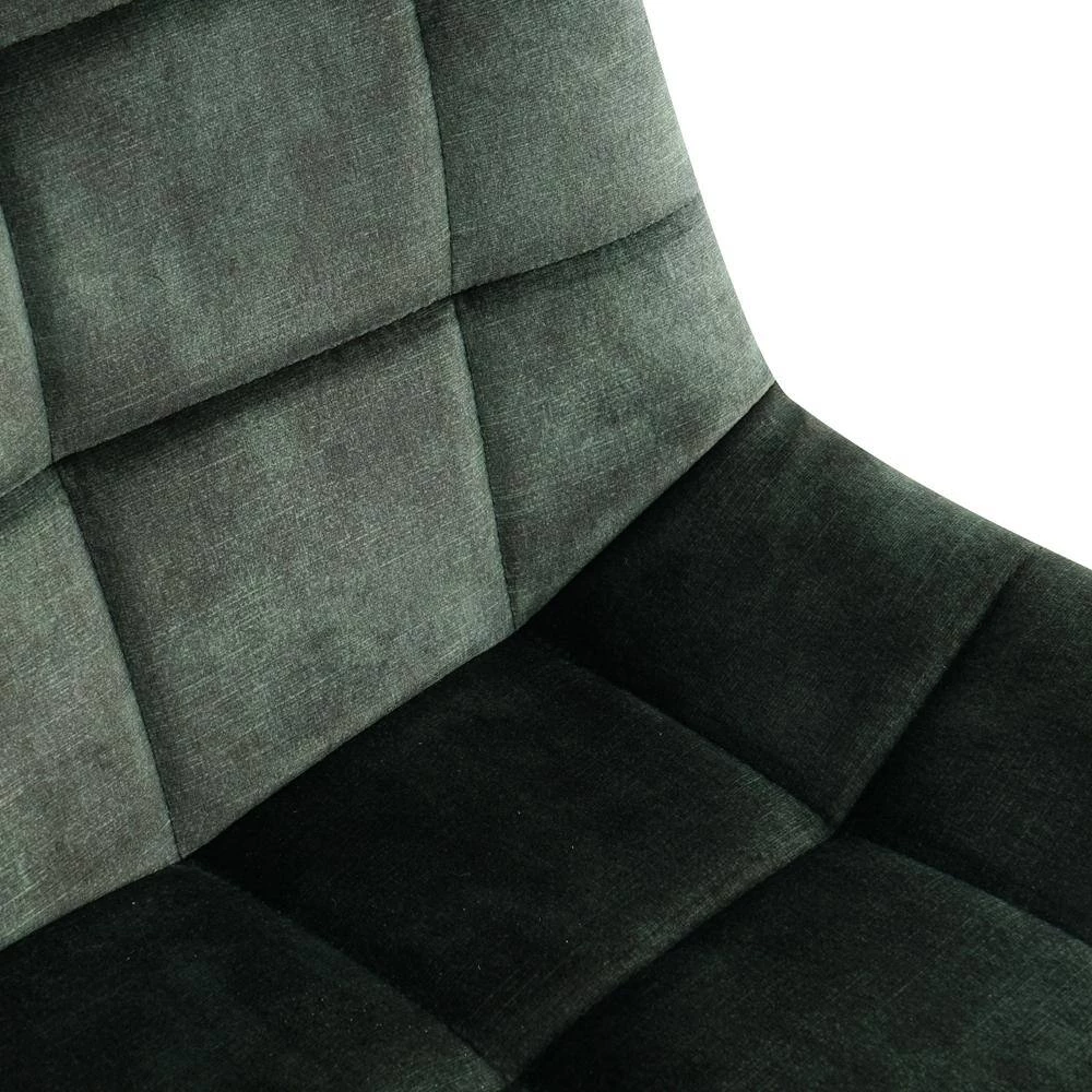 Retro Green Velvet Dining Chairs (Set of 2) by ATHMILE 4 Retro Green Velvet Dining Chairs (Set of 2) by ATHMILE - Image 4