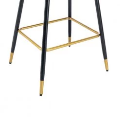 26.34 in. Rose Red Backless Bar Stools with Velvet Seat (Set of 1) by ATHMILE -ATHMILE Sales Store rose red athmile bar stools gz b2w20221732 44 1000