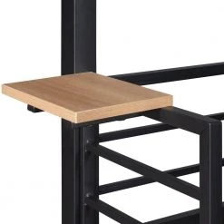 Black Metal Frame Twin Bed Frame by ATHMILE 11 Black Metal Frame Twin Bed Frame by ATHMILE -ATHMILE Sales Store silver athmile kids beds dsmf291674aab 4f 1000