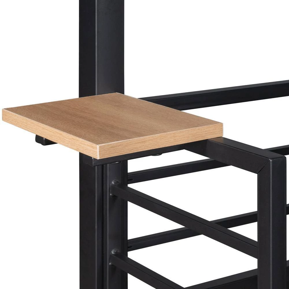 Black Metal Frame Twin Bed Frame by ATHMILE 4 Black Metal Frame Twin Bed Frame by ATHMILE - Image 4