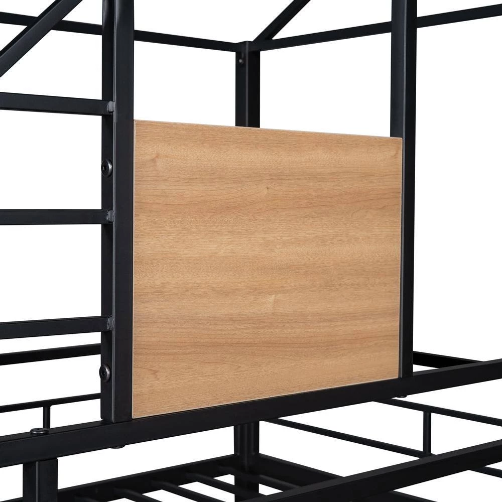 Black Metal Frame Twin Bed Frame by ATHMILE 7 Black Metal Frame Twin Bed Frame by ATHMILE - Image 7