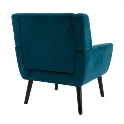 Teal Velvet Upholstered Accent Arm Chair (Set of 1) by ATHMILE 14 Teal Velvet Upholstered Accent Arm Chair (Set of 1) by ATHMILE -ATHMILE Sales Store teal athmile accent chairs gz b2w20222114 fa 1000