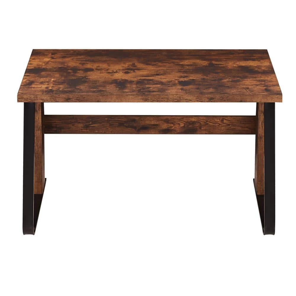 47.2 in. Retangular Tiger MDF Writing Desk by ATHMILE 1 47.2 in. Retangular Tiger MDF Writing Desk by ATHMILE