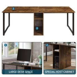 78.74 in. Retangular Tiger MDF Writing Desk by ATHMILE 11 78.74 in. Retangular Tiger MDF Writing Desk by ATHMILE -ATHMILE Sales Store tiger athmile kids desks ddwf198327aat 77 1000