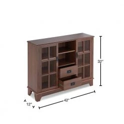 42 in. Walnut Standard Rectangle Wood Console Table by ATHMILE 8 42 in. Walnut Standard Rectangle Wood Console Table by ATHMILE -ATHMILE Sales Store walnut athmile console tables gz b2w20220787 40 1000