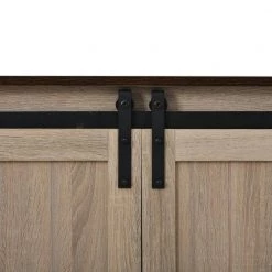 Walnut Sideboard with 2 Adjustable Panels Open Style Cabinet by ATHMILE 16 Walnut Sideboard with 2 Adjustable Panels Open Style Cabinet by ATHMILE -ATHMILE Sales Store walnut athmile sideboards buffet tables gz b2w20221457 76 1000