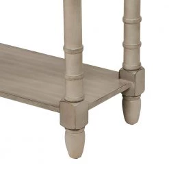 58 in. Gray Wash Standard Rectangle Wood Console Table by ATHMILE -ATHMILE Sales Store wash gray athmile console tables gzx b2w20220586 1f 1000