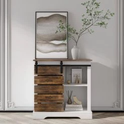 White China Cabinet by ATHMILE 15 White China Cabinet by ATHMILE -ATHMILE Sales Store white athmile accent cabinets ddw33133048 31 1000