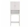 White Bathroom Storage Cabinet by ATHMILE