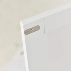 White Kitchen Island Cart with Solid Wood Top and Locking Wheels by ATHMILE -ATHMILE Sales Store white athmile bar carts gz b2w20220934 4f 1000