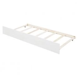 79.5 in. W White Full Wood Canopy Bed with Trundle Bed by ATHMILE 14 79.5 in. W White Full Wood Canopy Bed with Trundle Bed by ATHMILE -ATHMILE Sales Store white athmile canopy beds gz b2w20221658 44 1000