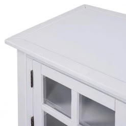 45 in. White Modern Rectangle Wood Console Table with 2-Drawers, 2-Cabinets and 1-Shelf by ATHMILE 16 45 in. White Modern Rectangle Wood Console Table with 2-Drawers, 2-Cabinets and 1-Shelf by ATHMILE -ATHMILE Sales Store white athmile console tables gz b2w20220530 44 1000