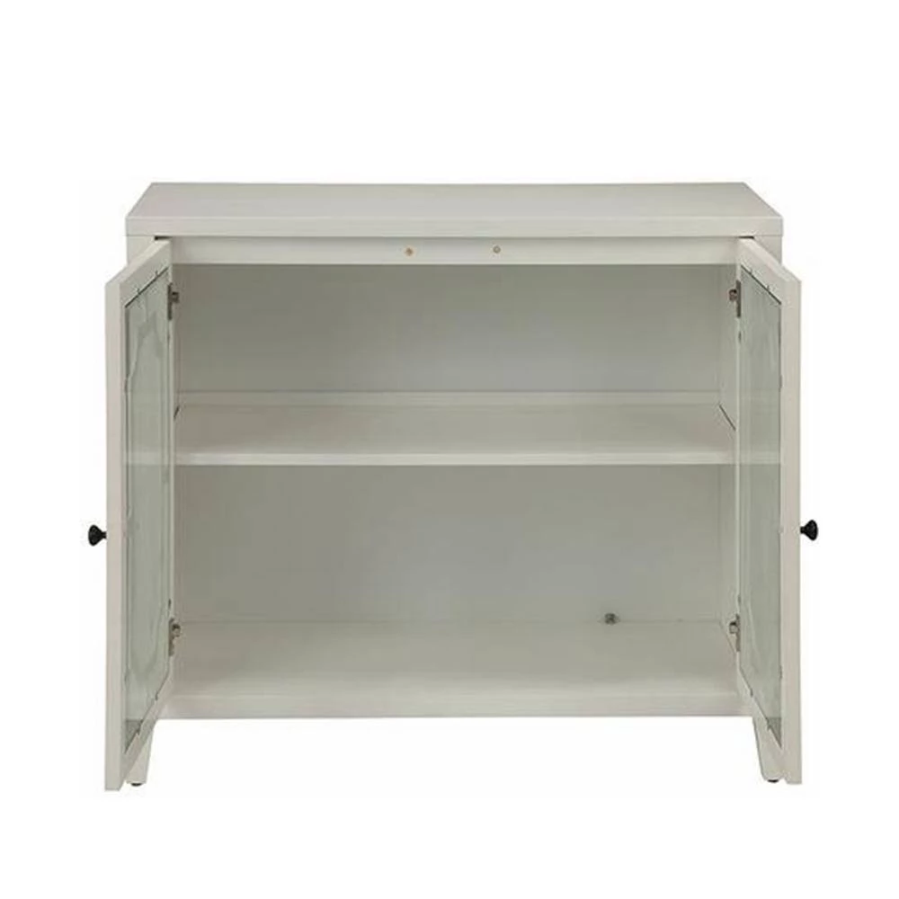 34 in. White Standard Rectangle Wood Console Table by ATHMILE 5 34 in. White Standard Rectangle Wood Console Table by ATHMILE - Image 5