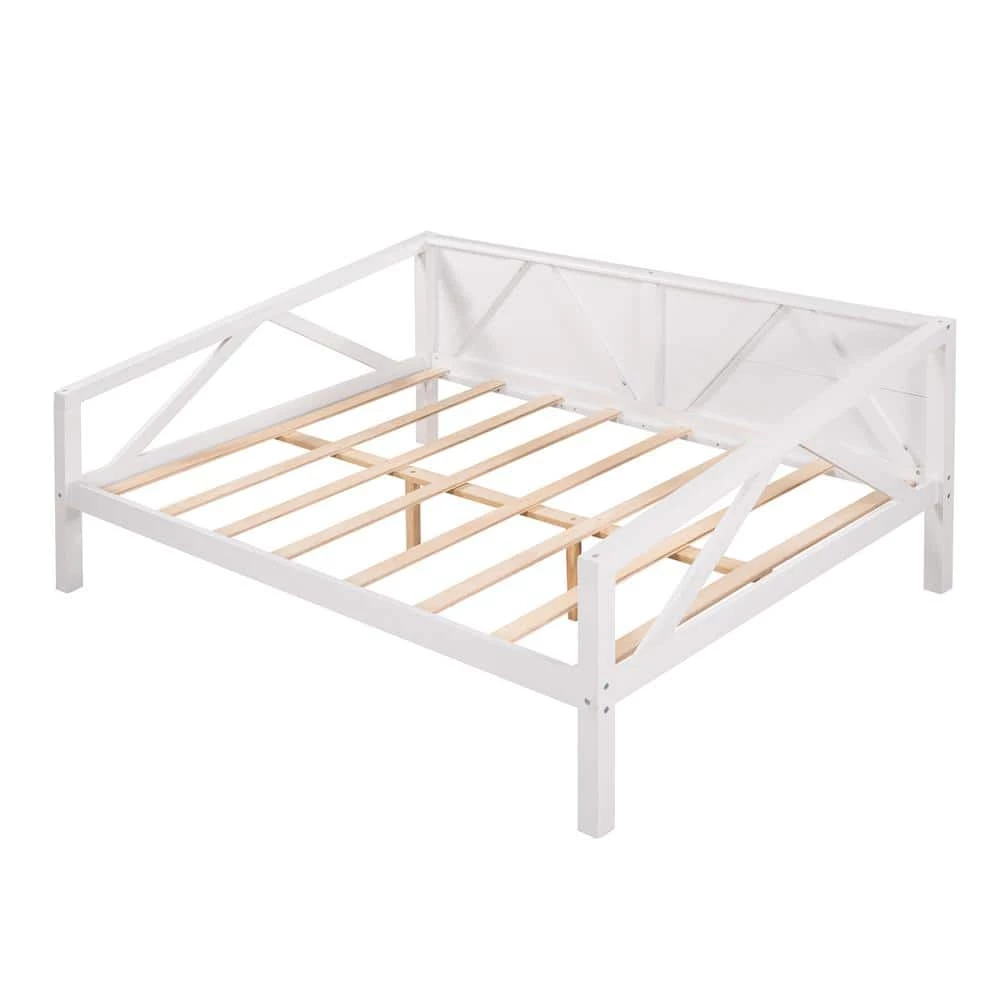 White Full size Daybed by ATHMILE 5 White Full size Daybed by ATHMILE - Image 5