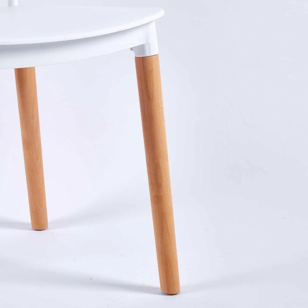 5-Piece White wood Top Table Set (Seats-4) by ATHMILE 4 5-Piece White wood Top Table Set (Seats-4) by ATHMILE - Image 4