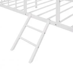 White Metal Frame Twin Bed Frame by ATHMILE 10 White Metal Frame Twin Bed Frame by ATHMILE -ATHMILE Sales Store white athmile kids beds dsmf289091aak c3 1000