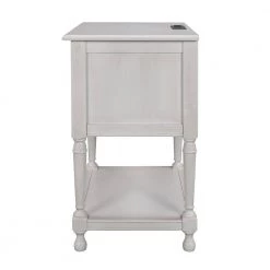 0-Drawer White Nightstand(27.5 in. H x 21.2 in. W x 14.8 in. D) by ATHMILE 10 0-Drawer White Nightstand(27.5 in. H x 21.2 in. W x 14.8 in. D) by ATHMILE -ATHMILE Sales Store white athmile nightstands dztwf281115aak 1f 1000