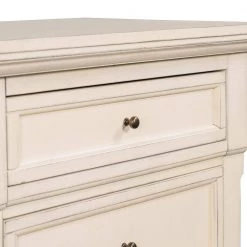 3-Drawers White Nightstand 27.56 in. L x 15.7 in. W x 29.9 in. H by ATHMILE 16 3-Drawers White Nightstand 27.56 in. L x 15.7 in. W x 29.9 in. H by ATHMILE -ATHMILE Sales Store white athmile nightstands gz b2w20221610 44 1000