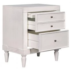 3-Drawers White Storage Nightstand (23.6''LX15.7''W X 23.6''H) by ATHMILE 11 3-Drawers White Storage Nightstand (23.6''LX15.7''W X 23.6''H) by ATHMILE -ATHMILE Sales Store white athmile nightstands gz b2w20222159 1f 1000