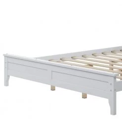 White Queen Platform Bed by ATHMILE 11 White Queen Platform Bed by ATHMILE -ATHMILE Sales Store white athmile panel beds ddwf283525aak c3 1000