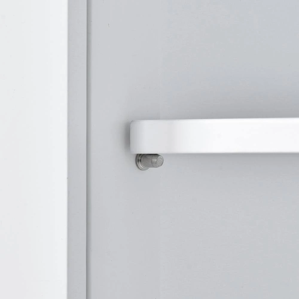 White Free Standing Wood Sideboard by ATHMILE 9 White Free Standing Wood Sideboard by ATHMILE - Image 9