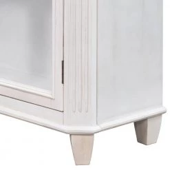 White Sideboard with with Adjustable Shelves by ATHMILE 16 White Sideboard with with Adjustable Shelves by ATHMILE -ATHMILE Sales Store white athmile sideboards buffet tables gz b2w20221692 76 1000