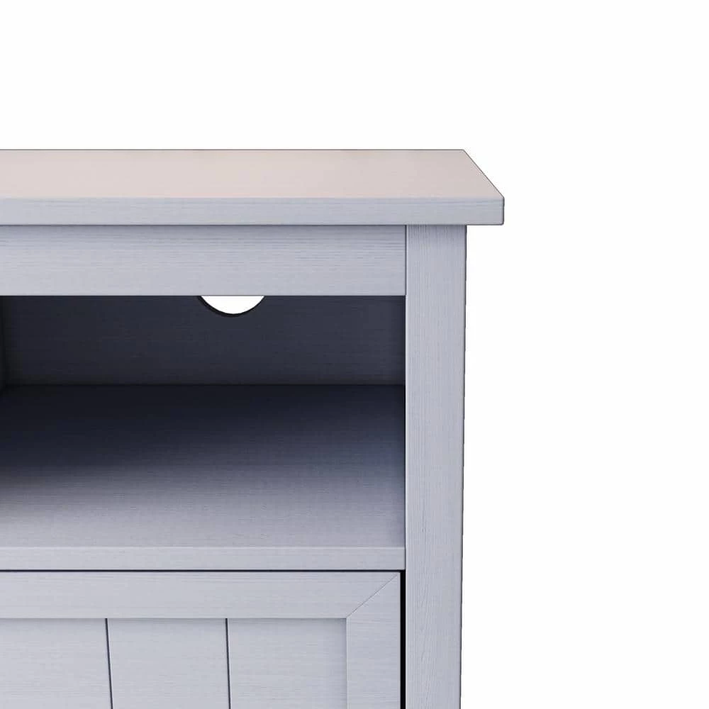 White Sideboard with Cabinet and Drawers by ATHMILE 6 White Sideboard with Cabinet and Drawers by ATHMILE - Image 6