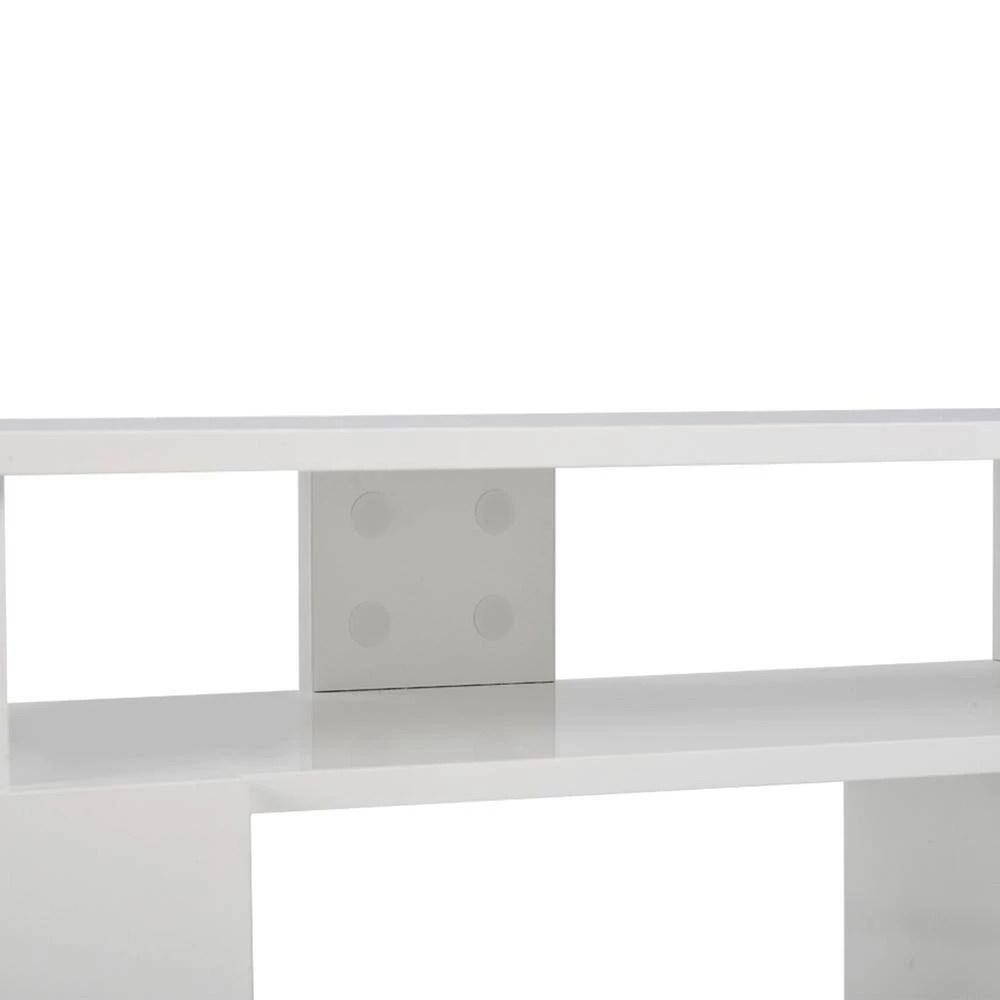 62.9 in. White TV Stand Fits TV's up to 75 in. with LED lights by ATHMILE 7 62.9 in. White TV Stand Fits TV's up to 75 in. with LED lights by ATHMILE - Image 7