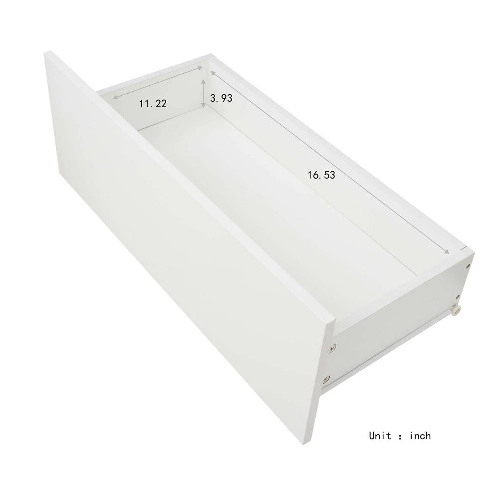 White 62.99 in. TV Stand with w/Remote Control Lights Fits TV's up to 70 in. flat-screen TV by ATHMILE 9 White 62.99 in. TV Stand with w/Remote Control Lights Fits TV's up to 70 in. flat-screen TV by ATHMILE - Image 9