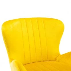 40.94 in. Yellow Low Back Metal Frame Bar Stools with Footrest (Set of 2) by ATHMILE -ATHMILE Sales Store yellow athmile bar stools gz b2w20221707 44 1000
