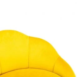 37.4 in. Yellow Low Back Metal Frame Bar Stool with Velvet Seat (Set of 2) by ATHMILE -ATHMILE Sales Store yellow athmile bar stools gz b2w20221708 44 1000