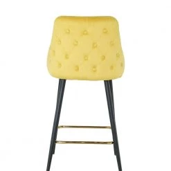 Yellow Velvet Dining Chairs (Set of 2) by ATHMILE 10 Yellow Velvet Dining Chairs (Set of 2) by ATHMILE -ATHMILE Sales Store yellow athmile dining chairs ddw21037594 4f 1000