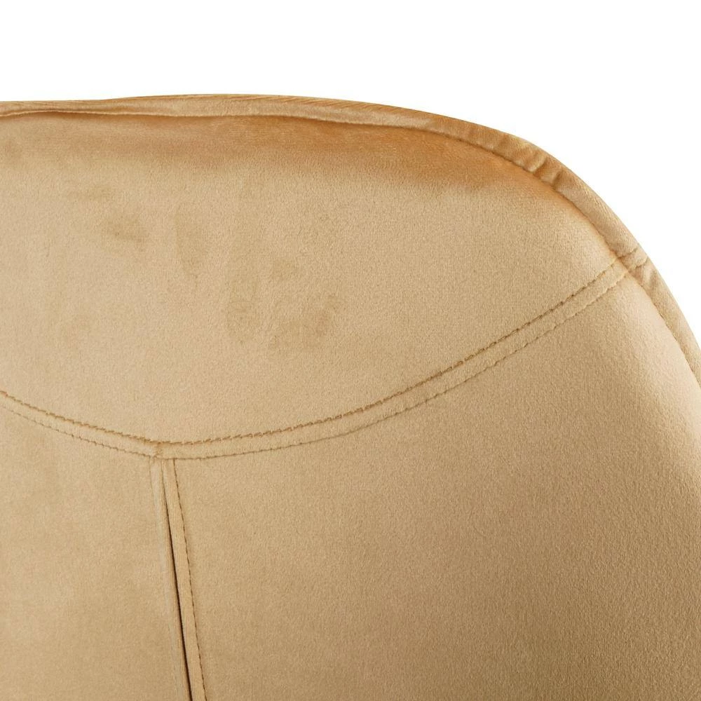 Yellow Velvet Dining Chairs (Set of 2) by ATHMILE 5 Yellow Velvet Dining Chairs (Set of 2) by ATHMILE - Image 5